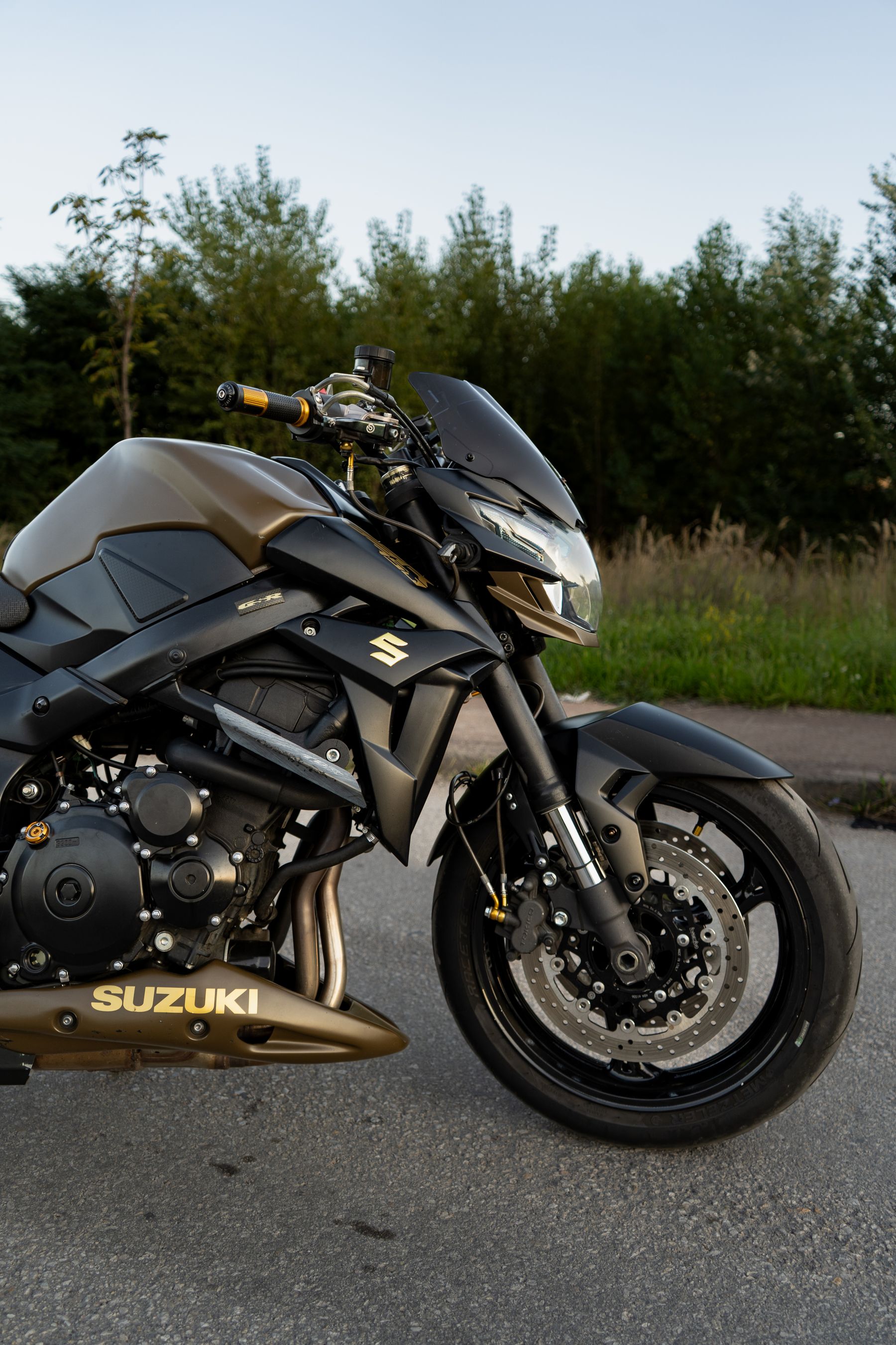 Bronze Suzuki GSX-S1000 super naked